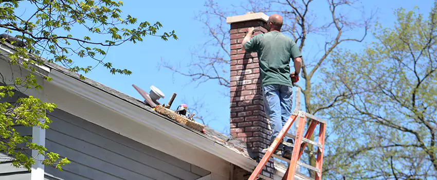 Vinyl and PVC Chimney Flashing Installation in Hopkins, MN