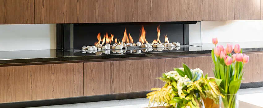 Double-height Fireplace Design Refurbishment in Hopkins, Minnesota